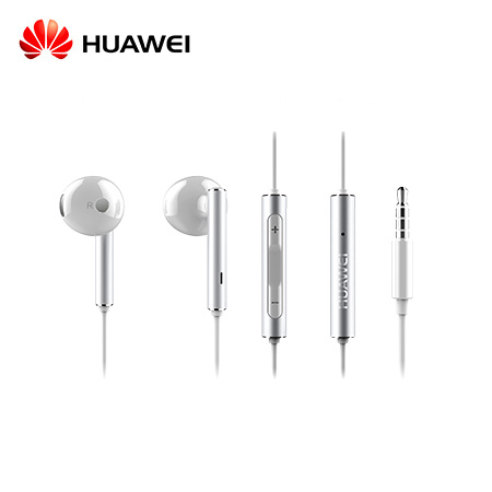 AUDIFONO C/MICROF. HUAWEI HALF IN-EAR AM116 3.5MM METAL WHITE (22040281)*